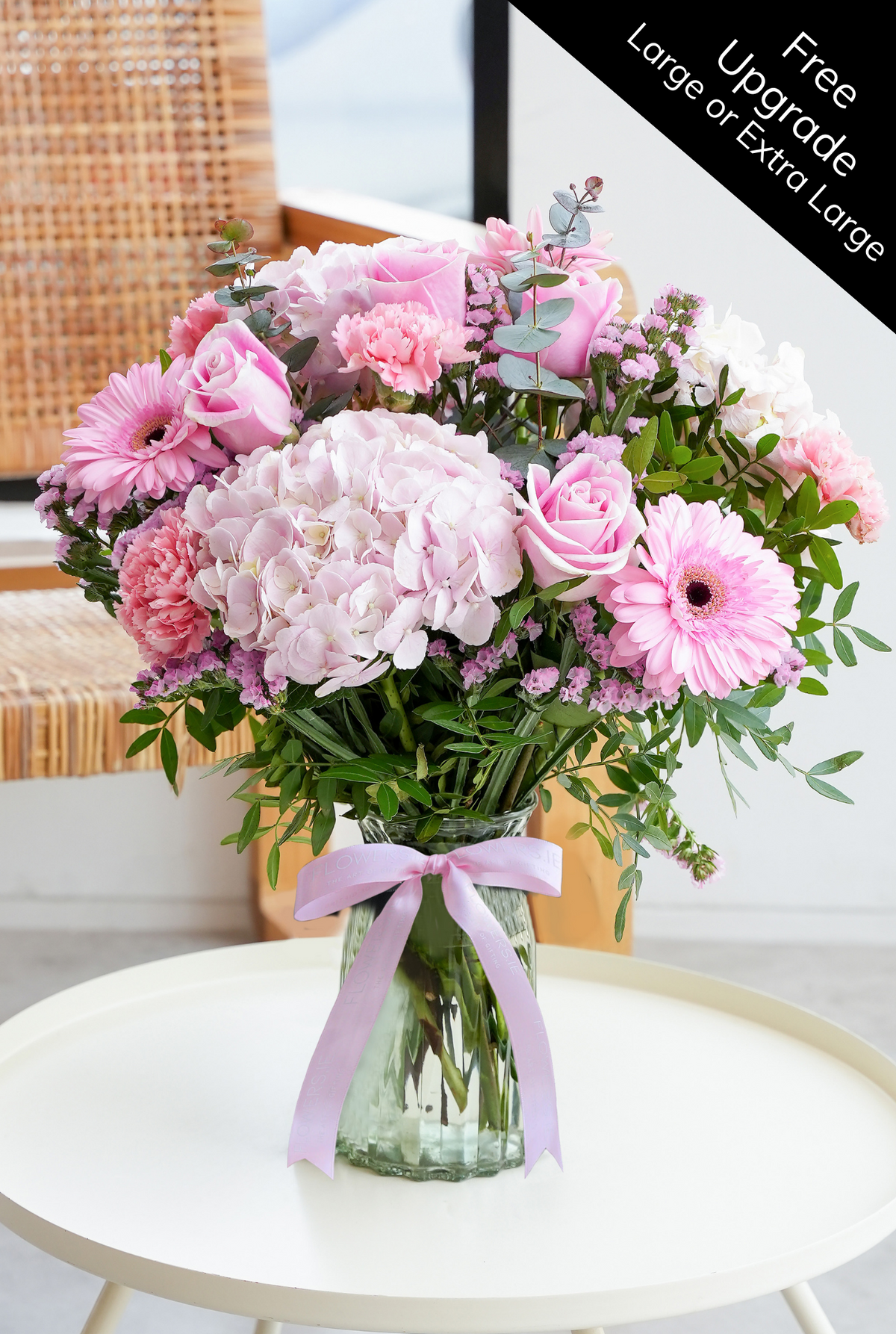 Pretty Pink - Vază (Upgrade Gratuit la Mare sau Extra Mare)